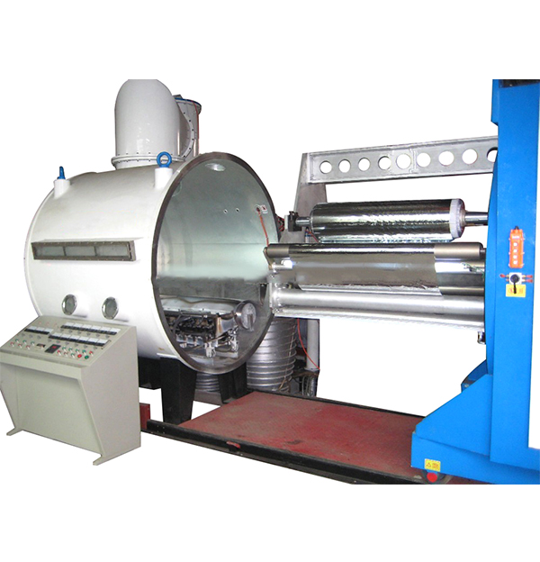 Paper aluminum thin films vacuum coating machine
