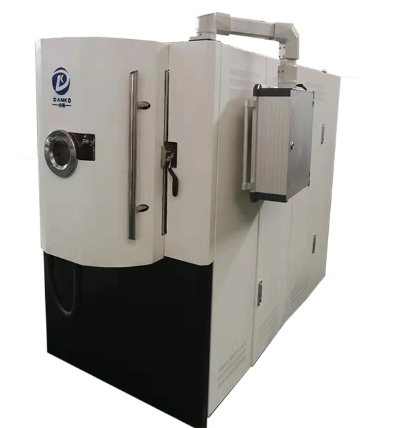 How does the surface roughness of coatings from this Vacuum Coating Machine compare with those from plasma-enhanced coating machines?