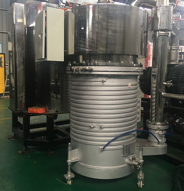 What causes orange peel texture defects in spray coating machines?