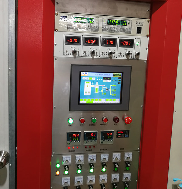What maintenance cycle is recommended for the PVD coating machine under heavy-duty operation?